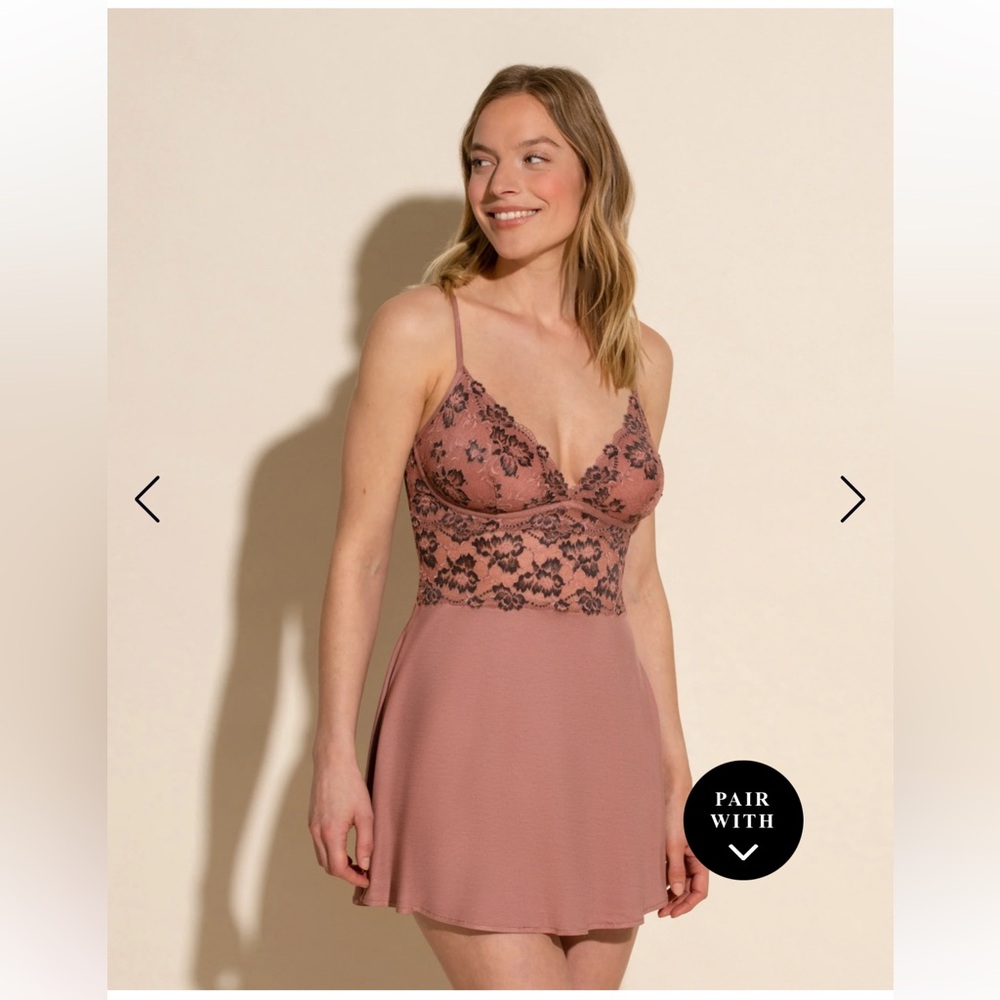 COSABELLA Savona Chemise & G-String Set
Size Medium - Picture 1 of 11